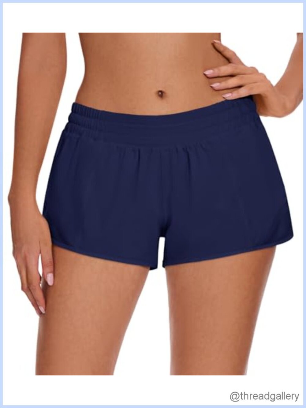 Quick Dry Running Shorts with Zipper Pocket & Mesh Liner